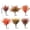 A, variant on Yhmxh 12 Bundles Artificial Fall Floral Flowers for Outdoors, Mixed Assorted Autumn Plants Picks with Maple Leaves, UV Resistant Thanksgiving Harvest Decor Bouquet Kit for Home Garden Porch Pot