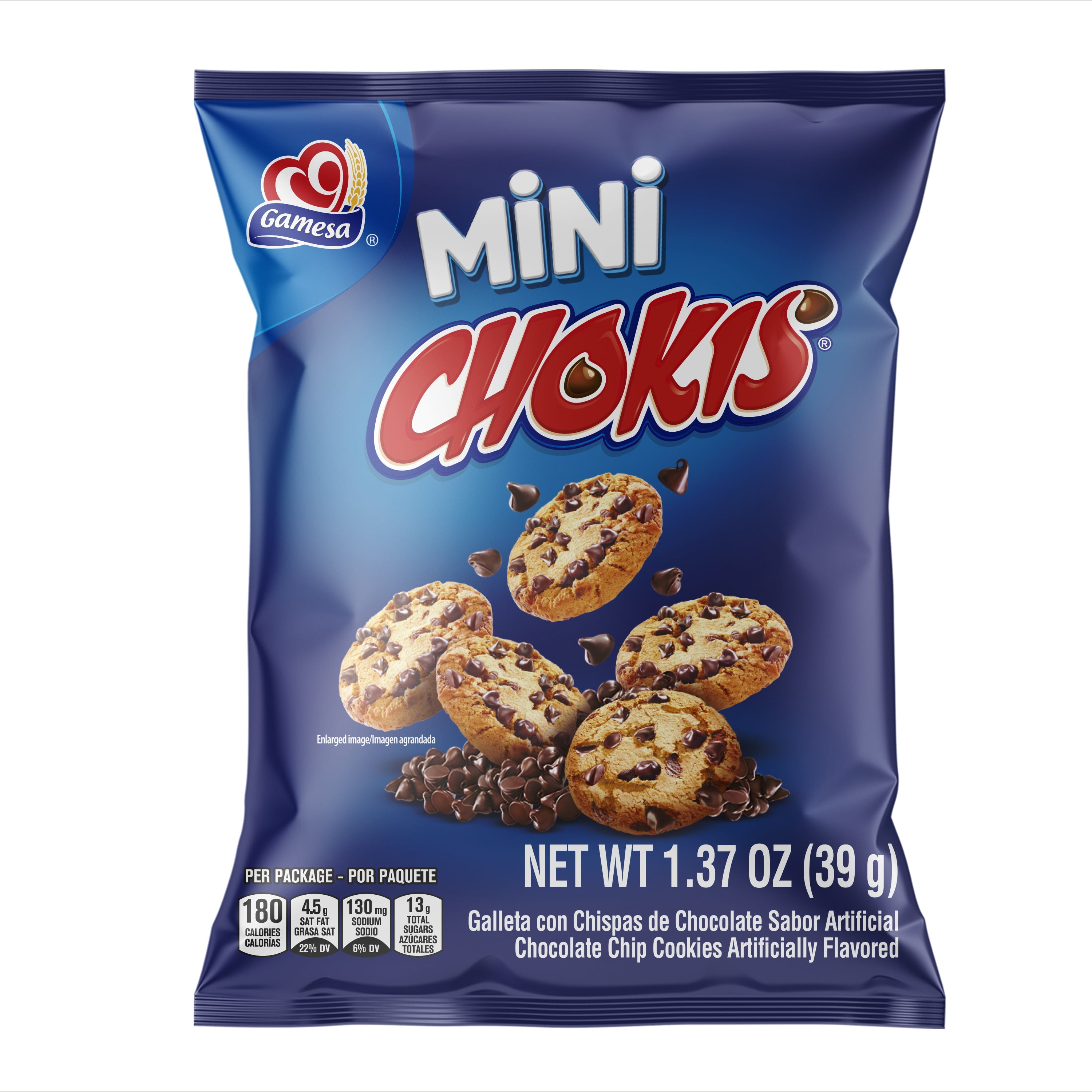 Gamesa Mini Chokis Chocolate Chip 1.3 Oz