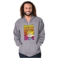 thumbnail image 3 of Retro Dennis The Menace Hunk Gradient Men Big & Tall Zip Hoodie Brisco Brands 4X, 3 of 5