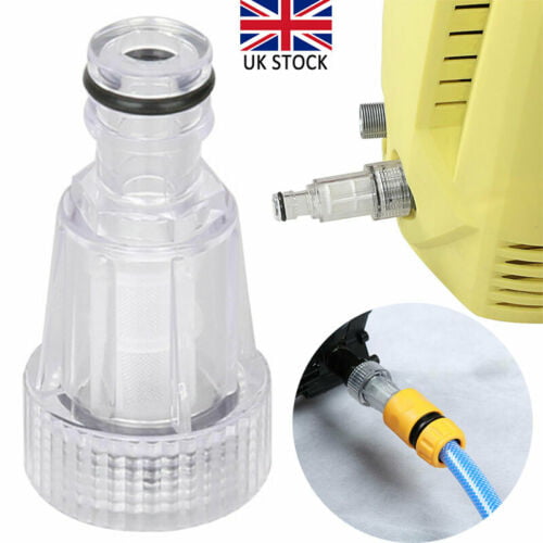 High Heavy Duty Pressure Washer Inlet Filter 3/4" Car Water Plastic Filter Tool 