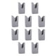 thumbnail image 2 of Seitruly Gel de sílice Soporte de almacenamiento de silicona multifuncional Varios teléfonos móviles La silicona es anticompresión Compacto gris 10Conjunto, 2 of 6