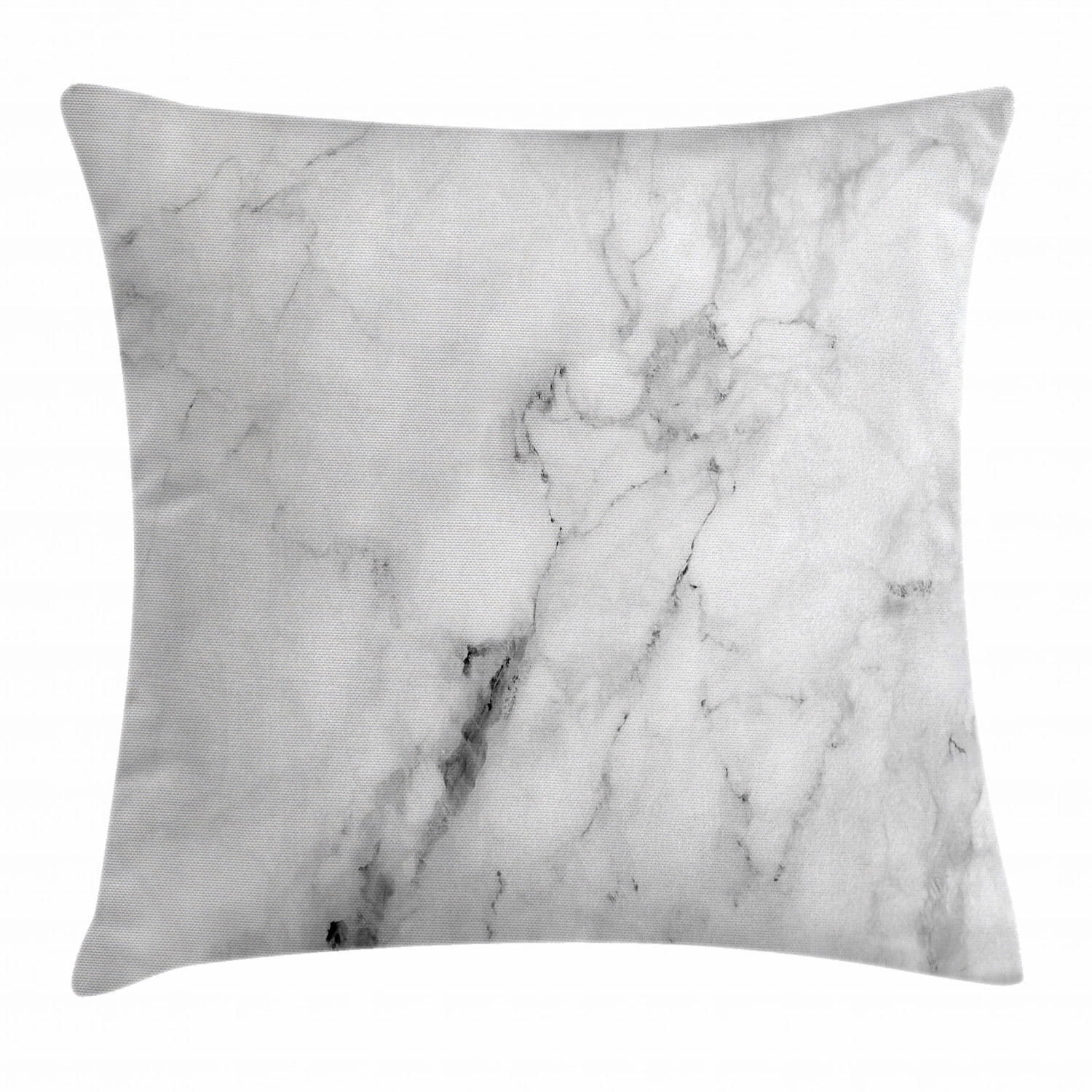 Marble Throw Pillow Cushion Cover, Marble Surface Pattern with Cracked