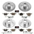 thumbnail image 3 of PowerStop Front and Rear Z26 Street Warrior Carbon-Fiber Ceramic Brake Pad and Drilled and Slotted Rotor Kit Fits: LAND ROVER Select Models K5741-26, 3 of 9