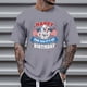 thumbnail image 1 of Tops para hombre, blusas y camisas de cuello redondo y manga corta para hombre, tops casuales de cuello redondo y manga corta con estampados especiales para hombre., 1 of 5