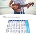 thumbnail image 4 of Gráfico De Acordes De Ukelele, Guía De Referencia Educativa De Papel Recubierto De Ukelele Libro De Guitarra Charta De Acordes De Guitarra Hoja De Acordes Para Principiantes Y, 4 of 7