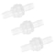 thumbnail image 1 of Uxcell Paquete de 3 Válvula de Retención Unidireccional, Manguera Barb de 3/8" Plástico Resistente al Ozono Válvula de Retención 1.76" [Transparente], 1 of 5
