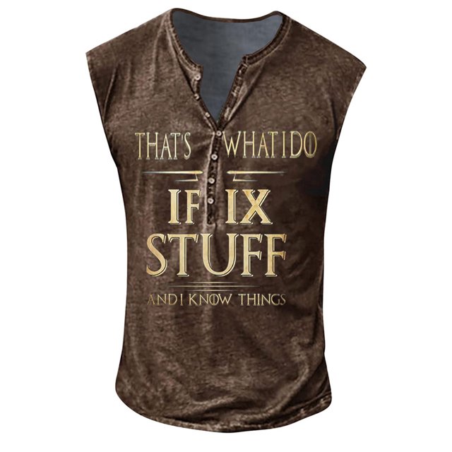 Mens Summer Surf Beach Tank Top Large Size Casual Breathable Sleeveless Top Loose Print Tank Top Man ShirtXL