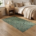 thumbnail image 2 of ODIKA Geometric Abstract Mid Terrazzo Retro Speckled Confetti Motif for Guest Room, Lounge, Apartment, Non-Slip Low Profile, 2 of 7
