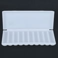 thumbnail image 1 of Caja De Almacenamiento De Batería Fácil De Usar, Caja De Batería De Diseño Especial, Blanca Para Almacenar Baterías Manteniendo La Batería Limpia, 1 of 7