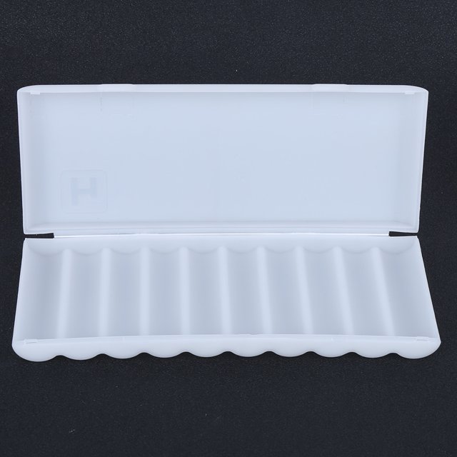 Caja De Almacenamiento De Batería Fácil De Usar, Caja De Batería De Diseño Especial, Blanca Para Almacenar Baterías Manteniendo La Batería Limpia