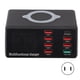 thumbnail image 1 of Cargador rápido USB de 100‑240V 5V 20A QC3.0 10W Cargadores inalámbricos de 8 puertos para teléfonos inteligentes, 1 of 8