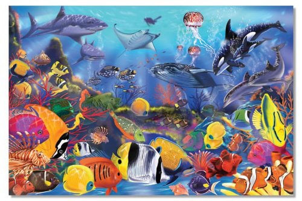Melissa & Doug 48ピース フロアパズル 海中 Melissa & Doug 48ピース フロアパズル 海中 Search & Find