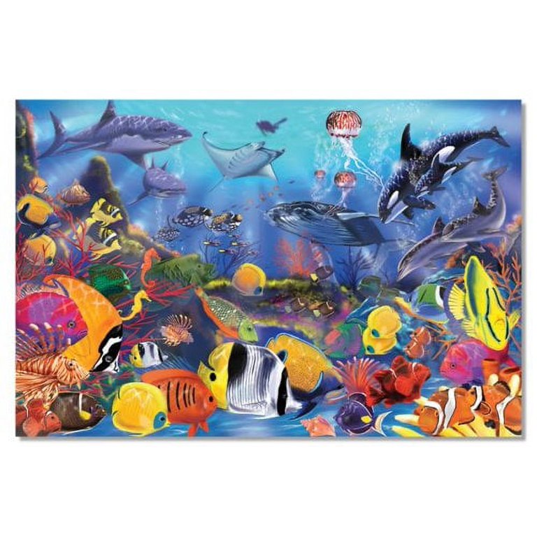 Melissa & Doug Underwater Ocean Floor Puzzle (48 Pieces), 2