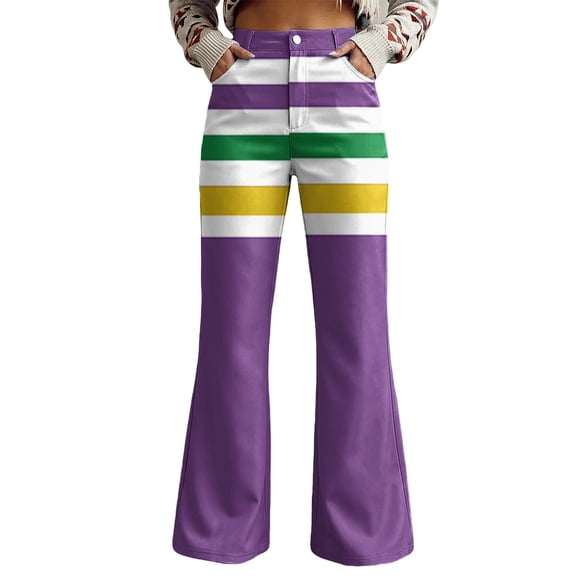 Womens Sweatpants Plus Size Printed Loose Casual Stylish Wide Leg Sweatpants Women Black L