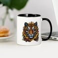 thumbnail image 3 of CafePress - Sunflower Tiger Mugs - 11 oz Ceramic Mug - Novelty Coffee Tea Cup, 3 of 4
