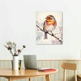 thumbnail image 2 of ARISTURING Hummingbird wall art printmaking, abstract bird art printmaking, watercolor hummingbird wall art version, natural wall art poster, living room, bedroom, office, farmhouse home decoration, 2 of 4