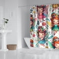 thumbnail image 2 of Colorful Fairy Princess Pattern Shower Curtain 84"x72" ,Bathroom Decorative Shower Curtains Set with 12 Hooks,Modern Waterproof Washable Shower Curtain, 2 of 6