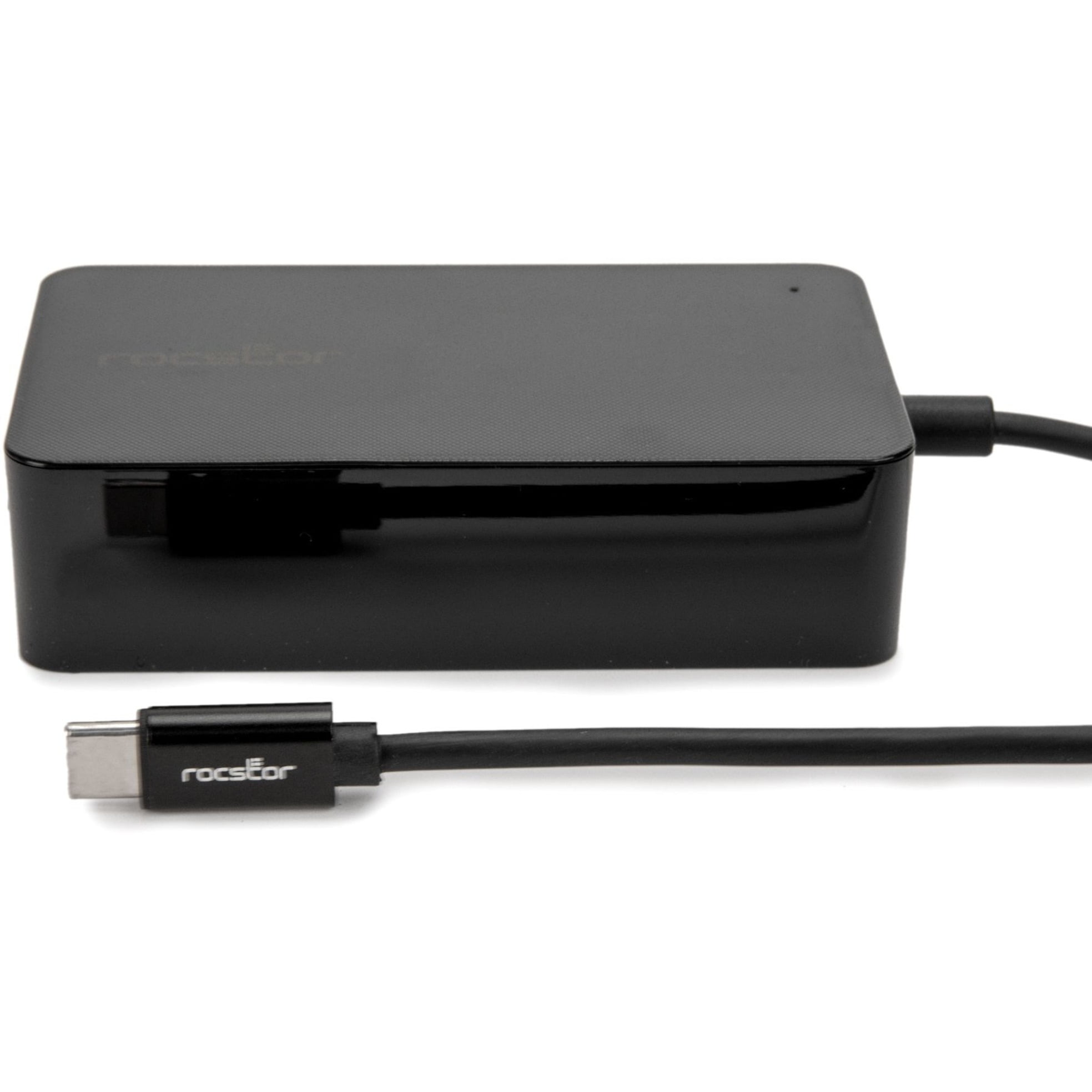 Rocstor 65W Smart USB-C Laptop Power Adapter Charger - Compatible and perfect fit for Dell&trade;,HP&reg;,Lenovo&reg;,Microsoft&reg; Surface&reg; (23W,24W,36W,44W,65W) Power Supply,Apple&reg; MacBo...