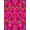 Pink Magenta Purple Orange, Pattern 4, variant on ODIKA Tiger Aztec Southwestern Boho Mirrored Motif Tibetan Magenta Hooked Flowing for Entryway, Kitchen, Mudroom, Stain Resistant Flatwoven