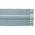 thumbnail image 2 of DII 15x108" Modern Cotton Braided Stripe Table Runner in Stonewash Blue/White, 2 of 3