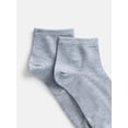 thumbnail image 4 of No Boundaries Women's Ankle Cut Socks, 20 Pack, Shoe Sizes 4-10, 4 of 5