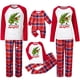 thumbnail image 2 of Family Matching Christmas Pajamas Outfits, Long Sleeve Printed Tops + Elastic Pants/Romper Sets (Men, 3XL), 2 of 5