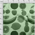 thumbnail image 3 of oneOone Viscose Jersey Mint Fabric Fruits Sewing Fabric By The Yard Printed Diy Clothing Sewing Supplies 60 Inch Wide, 3 of 7