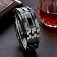thumbnail image 2 of Reloj electrónico LED reloj binario para hombres y mujeres estudiantes reloj electrónico simple para parejas, 2 of 4