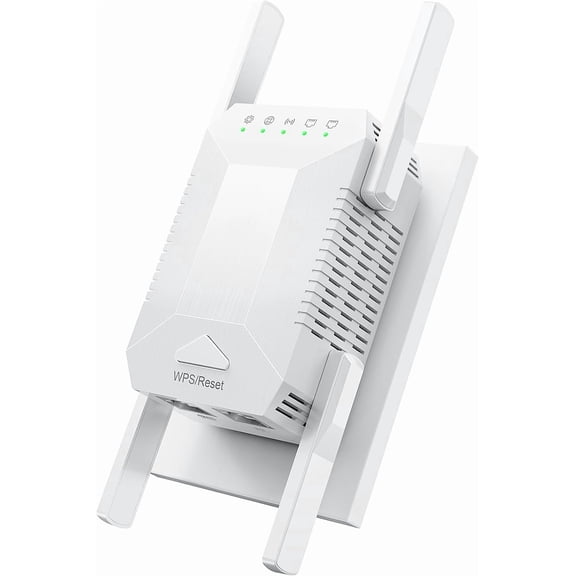 WiFi Extender WiFi Booster 1200Mbps Dual Band (5GHz/2.4GHz) Extenders Signal Booster for Home, Internet Repeater