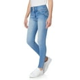 thumbnail image 3 of WallFlower Women's Sassy Skinny High-Rise Insta Soft Juniors Jeans (Standard and Plus), 3 of 5