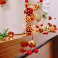 thumbnail image 2 of Christmas Pine Cones String Lights with Berries Copper for Indoor Outdoor Thanksgiving Xmas Fairy Light Battery Power ​for Garden Garland Party Decorations, 2 of 6