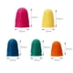 thumbnail image 2 of 10 Protectores de dedos de goma JM en 5 tamaños y 5 colores, 2 of 5