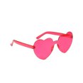 thumbnail image 2 of Minnieouse Gafas de sol con forma de corazón de melocotón, accesorios antiquemaduras solares, decoraciones, gafas irregulares, apariencia Lentes Rosado, 2 of 6
