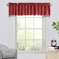 thumbnail image 4 of PEIBang Valance Curtains Blackout Valance,Rod Pocket Window Treatments Curtain Valance for Kitchen Bathroom, 4 of 6
