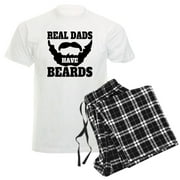 CafePress - Real Dads Have Beards Pajamas - Men's Light Loose Fit Cotton Pajama Set