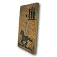 thumbnail image 2 of Set of 2 Western Horse And Pine Trees Silhouette Wall Single Toggle Switch Plate, 2 of 6