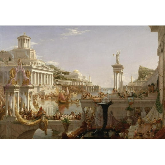 The Course of Empire 2000 Piece Jigsaw Puzzle