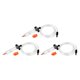 thumbnail image 1 of Uxcell 3Pcs 10cc Juego de jeringas dispensadoras de pegamento para tubos de aire, 1 of 6