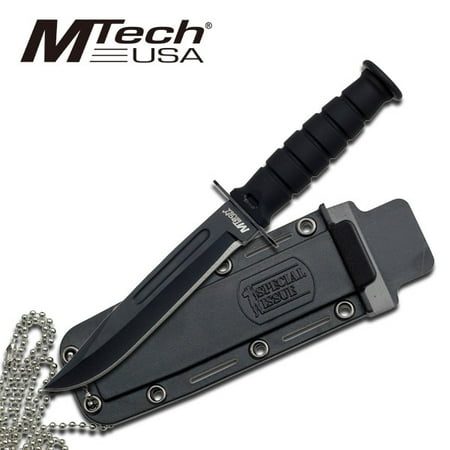 - MTech USA Special Issue GI Knife Tactical Fixed Blade Boot & Neck Holster