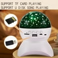 thumbnail image 6 of Tunhigl Galaxy Star Projector Bluetooth Speaker - Romantic Starlight Night Light with LED Sky Music Ambiance, USB Projection for Bedroom Decor White, 6 of 9