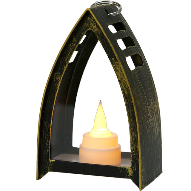 Rawiri Farol navideño, farol decorativo colgante para mesas interiores y chimeneas, patios al aire libre, decoración navideña