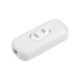 thumbnail image 5 of Uxcell AC 250V 6A On-Off Inline Cord Switch White for Desk Lamp 2 Pack, 5 of 5
