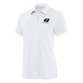 thumbnail image 2 of Women's-Antigua  White Alex Bowman Reprocess Polo, 2 of 3