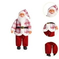 thumbnail image 6 of Kokiya Santa Claus Christmas Figurine 24" Collectible for Desk Indoor Outdoor Party Red White, 6 of 9