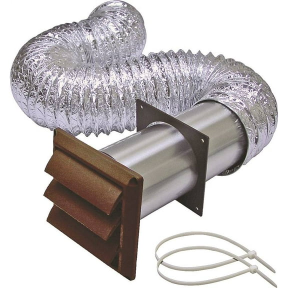 Lambro 1379B Louvered Vent Kit, 10-Piece