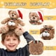 thumbnail image 4 of Muñeco de Oso de Peluche Bakalizoo 30 cm con Corazón Rojo Marrón, 4 of 7
