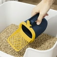 thumbnail image 5 of OEFNTAC Cat Litter Scooper with Waste Bag Holder 3 in 1 Portable Kitty Poop Disposal System Litter Box Shovel 9.4x7.5x5.9in, 5 of 6