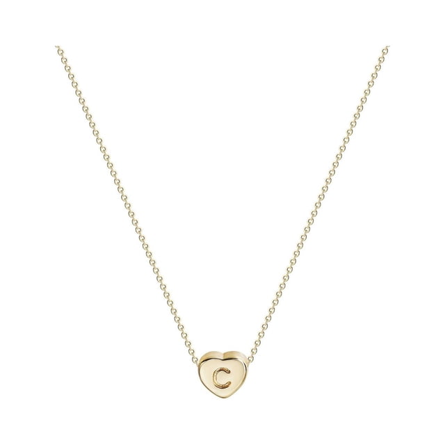 Xihbxyly Collar de Oro, Elegante Colgante con Letra Inglesa, Elegante Joya de Cobre, Diseño Compacto, Perfecto para Cumpleaños, Inauguración de La Casa, Viajes, Regalo Ideal para Mujeres.