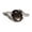 Black Vermeil, variant on Handmade Black Star Sapphire Ring for Women 925 Sterling Silver Black Star Artisan-Crafted Jewelry Gift for Her Black Vermeil 6