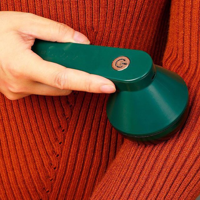 Máquina De Afeitar De Tela Afeitadora de tela, cuchillas de 6 hojas, afeitadora de suéter, desfuzzer para el hogar, viajes, suministros para el hogar